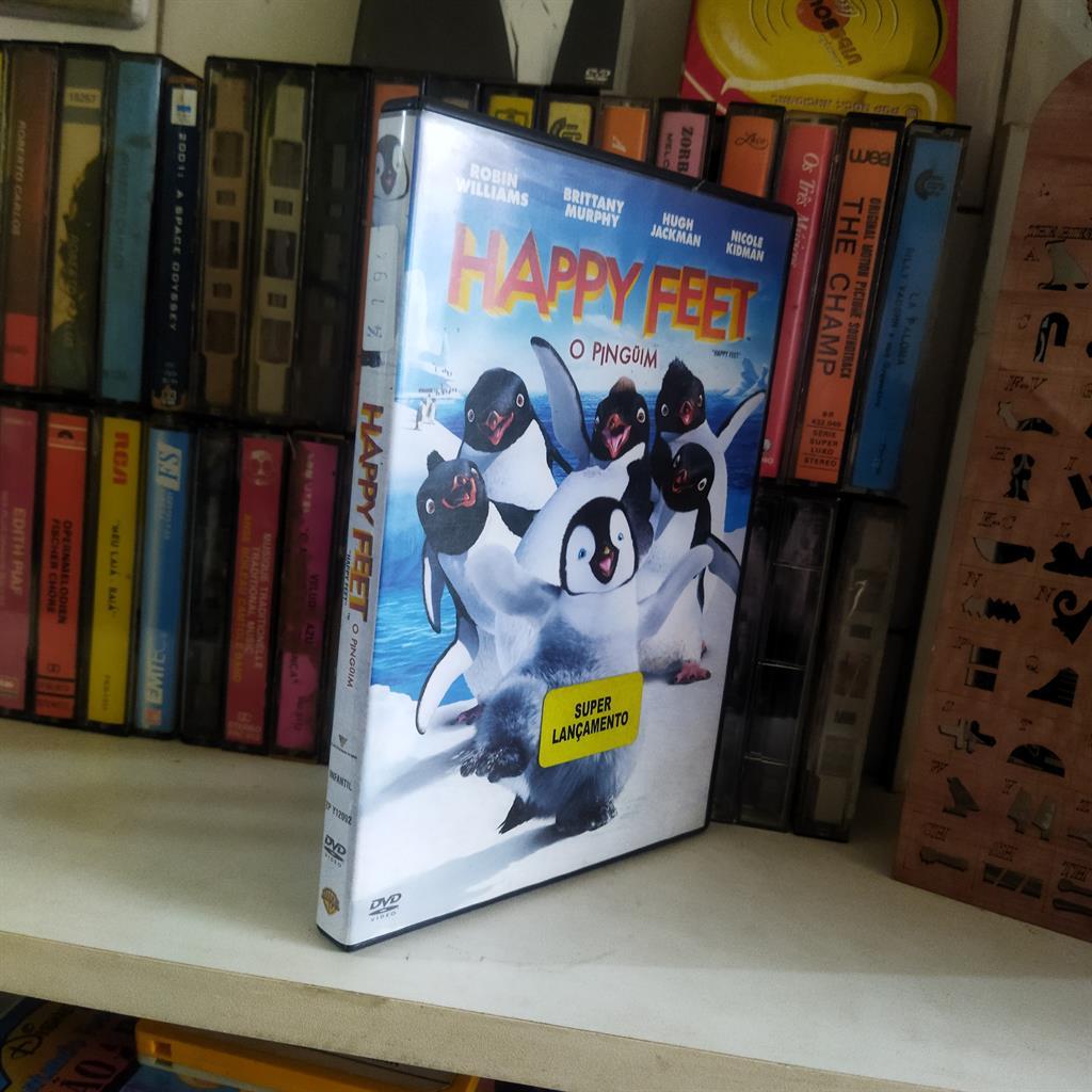 DVD happy feet o pinguim direção george miller