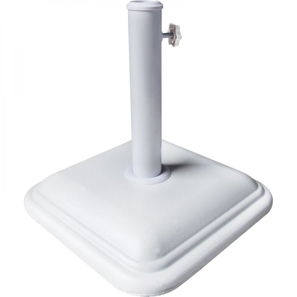 Base Pesada 12 Kg em Concreto para Ombrelone e Guarda-sol Formato Quadrado