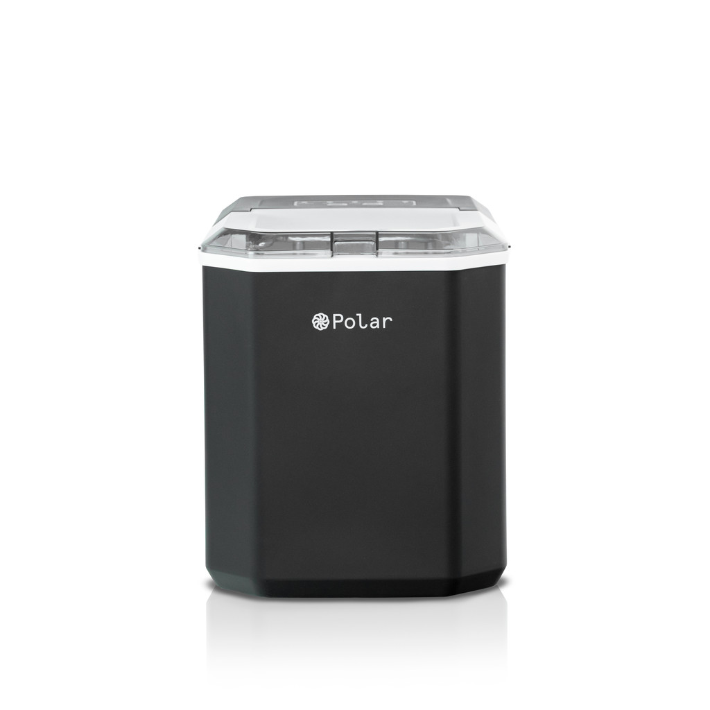Máquina de Gelo Turbo Polar – Ice Maker Preto 12kg Dia
