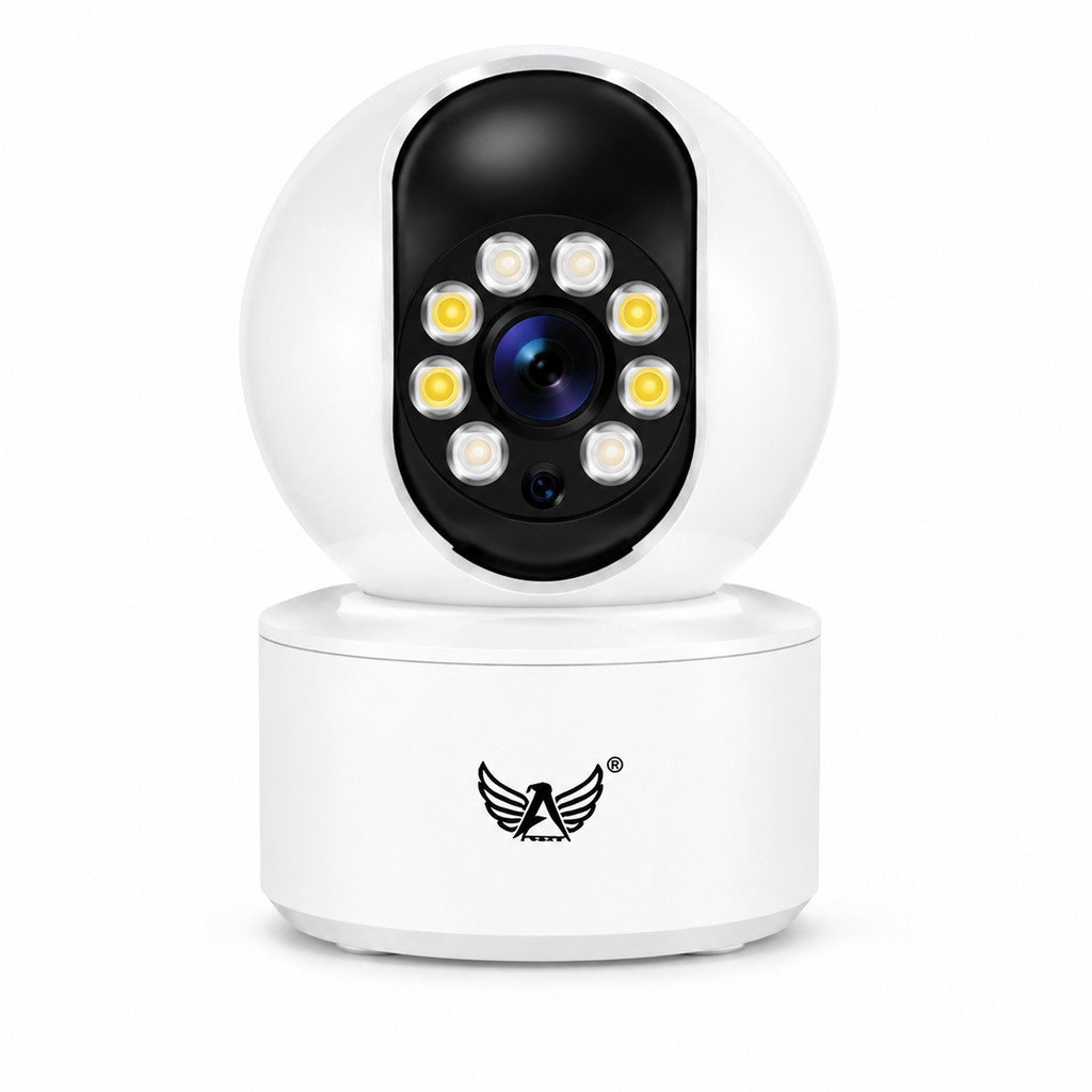 Câmera IP Wi-Fi Inteligente Full HD 1080p Visão Noturna Áudio Bidirecional