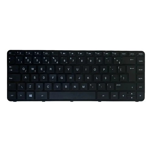 Teclado Para Hp C116 14-r R050br R051br R052br Pk1314c2a28 Preto Português Brasil
