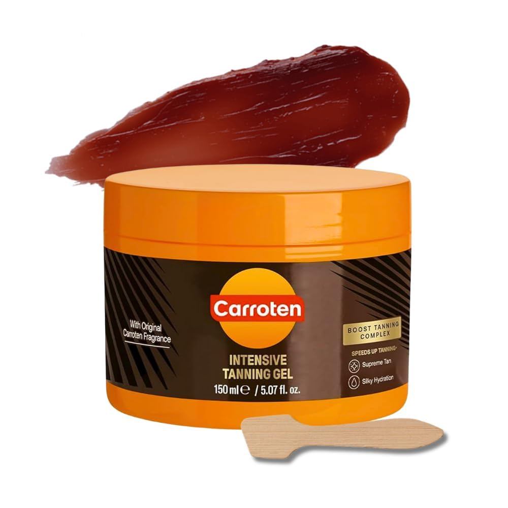 Gel Intensificador de Bronzeado Carroten |   Acelerador de Bronzeamento Browning |   Não Oleoso, Resistente à Água com Ó