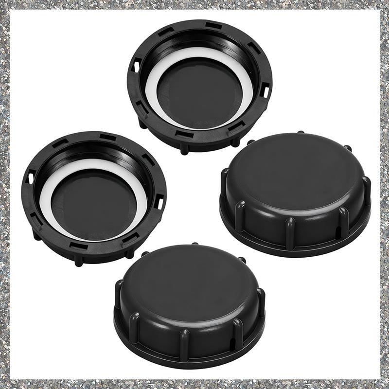 Tampa De Extremidade De Calha 4 Peças 60mm Supressão Para Pia Rosca Fêmea Tampas Tubo De Plástico Máquina De Lavar Acess