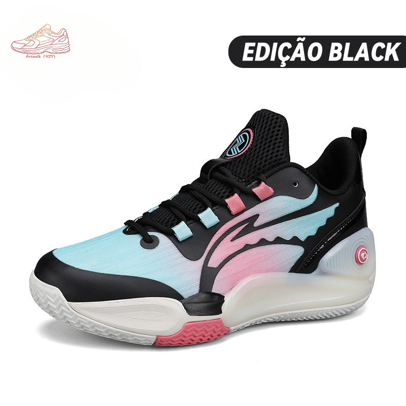 Tênis de Vôlei e Basquete FitStrides com Amortecimento E-TPU, Leve, Respirável e Antiderrapante para Jogadores - EDIÇÃO 