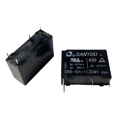 Relé Srb-sh-112dm2 12vdc 5a Sanyou Placa Ar Condicionado