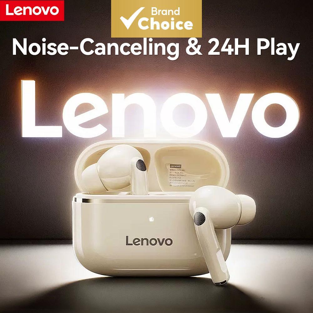 Fones de Ouvido Lenovo EA230, Earbuds Bluetooth TWS, até 24h de Reprodução, Cancelamento de Ruído, Som Espacial