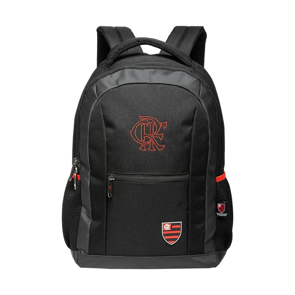 Mochila Flamengo Alça Acolchoada Notebook Reforço Antifurto