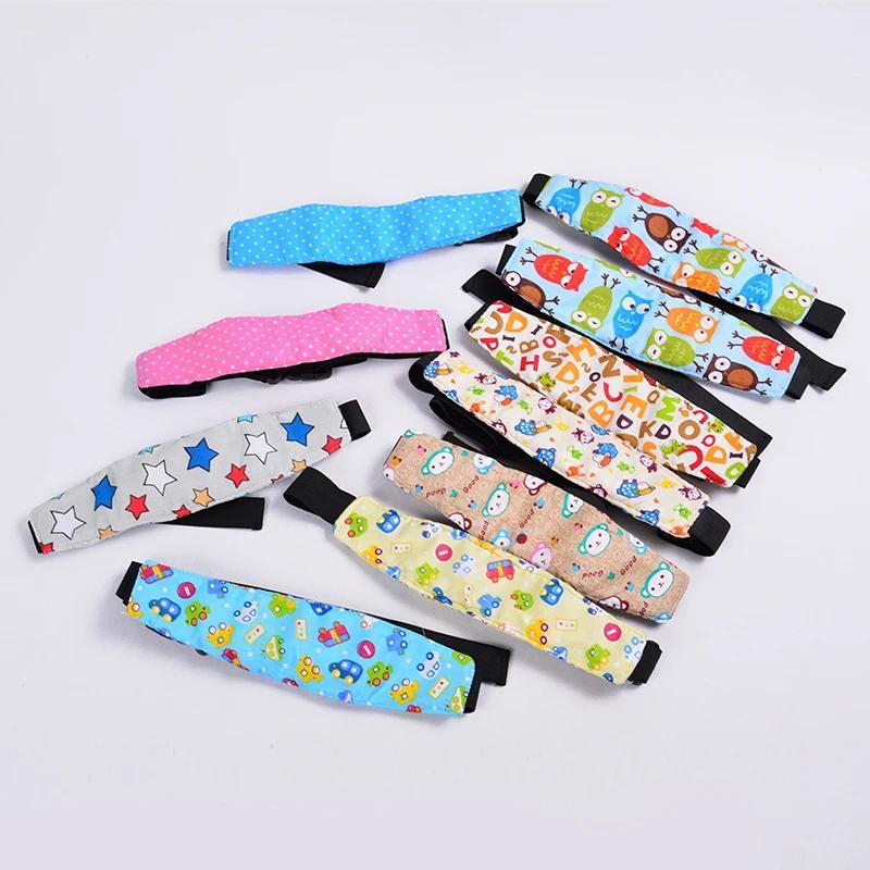 Almofadas de Segurança para Bebês, Suporte de Cabeça para Cadeira de Carro Infantil, Cinto de Fixação Ajustável para Cri