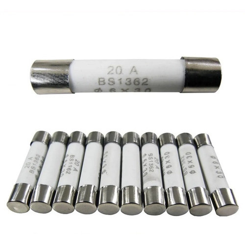 40 PÇS FUSIVEL FORNO MICROONDAS 20 AMPERES - 20AMP GRANDE