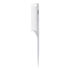 PENTE CAPILAR SPECIAL HAIR LOCK 1 CERAMICA CABO METAL PROART BRANCO