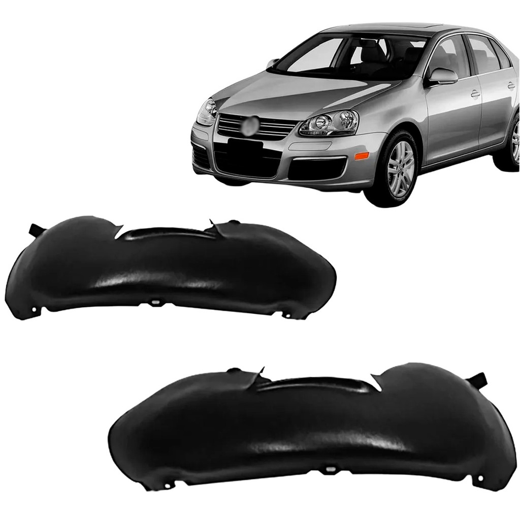 Parabarro Jetta 2007 2008 2009 2010 em Oferta na Shopee