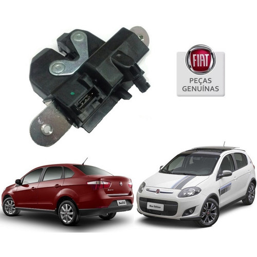 Fechadura Tampa Porta Malas Original Grand Siena Novo Palio - Cód. 51930290