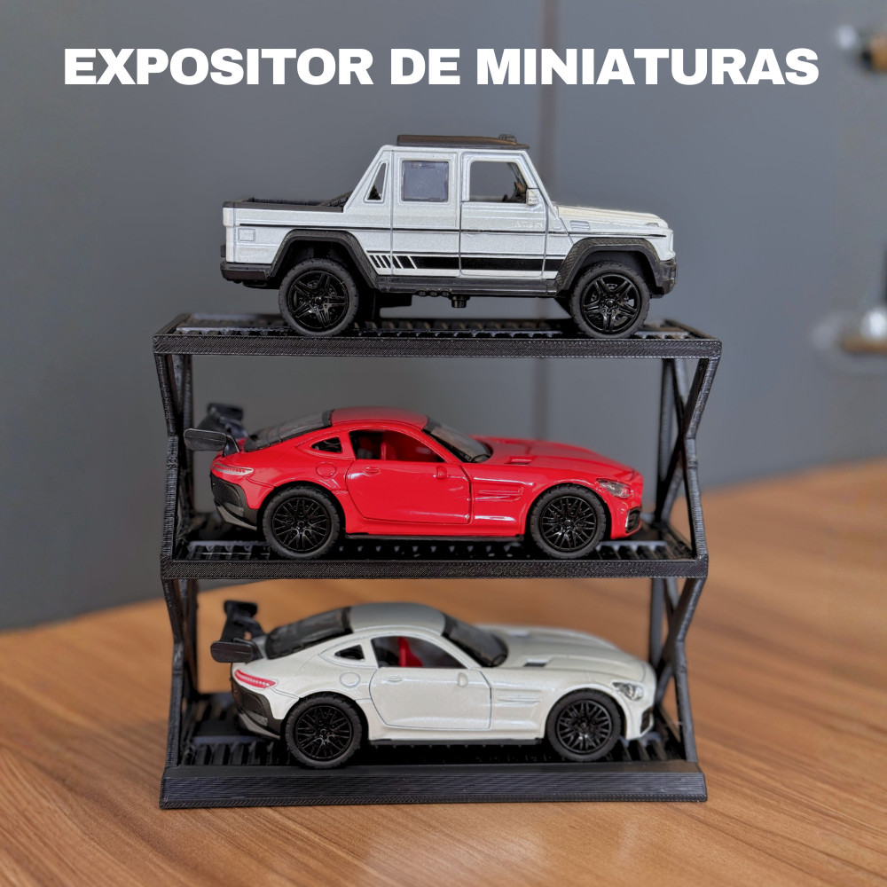 Expositor Nicho Carrinho Miniatura 1/32 Suporte Brinquedo Estante Porta Carrinho Mesa Parede Hot WHEELS