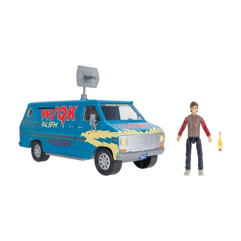 Kit Carro RL e Boneco Stranger Things 10cm Steve com Van em Oferta na Shopee