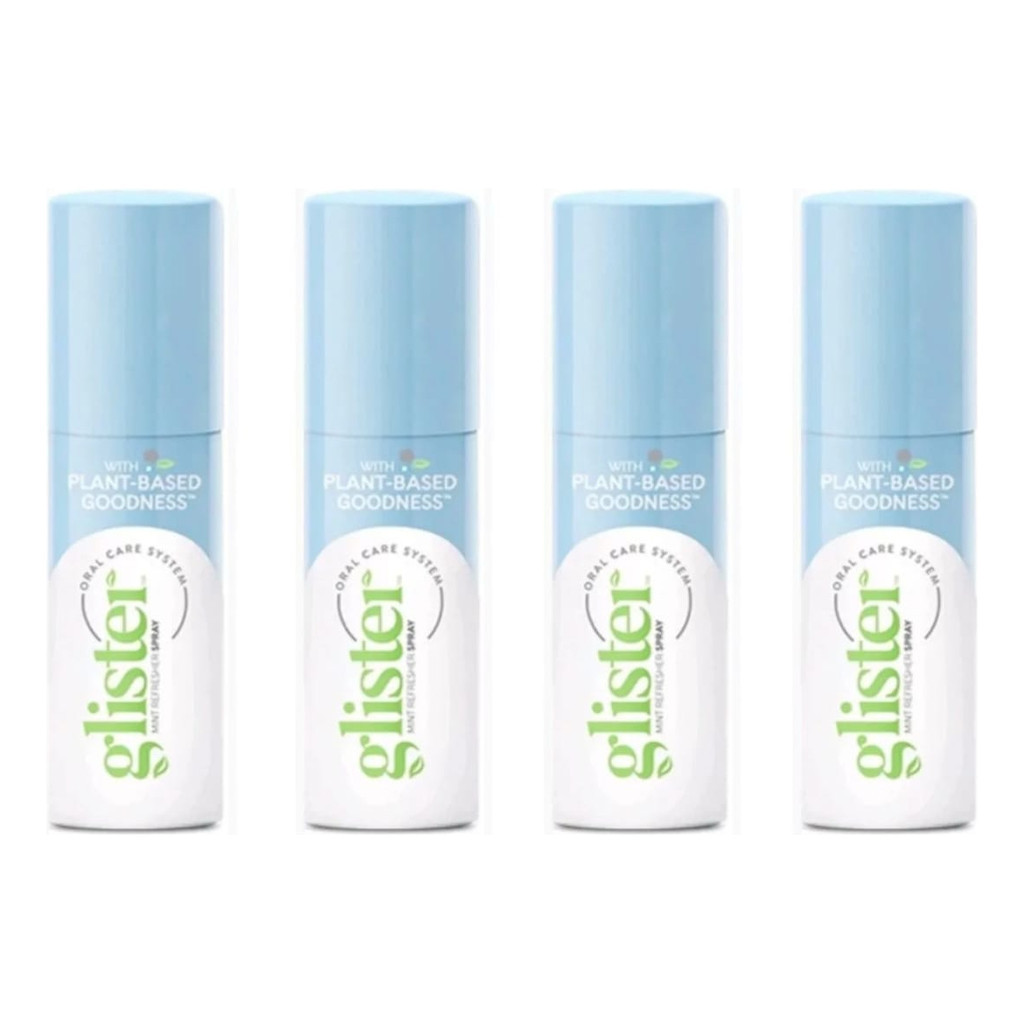 Kit 4 Spray Glister Hálito Fresco Higiene Bucal Amway