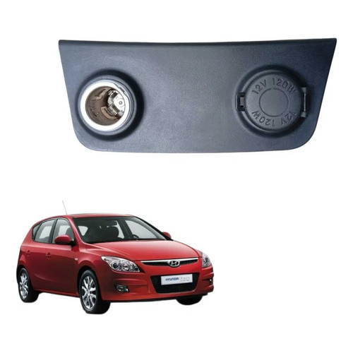 Acendedor Tomada Hyundai I30 2009 A 2012 Preto