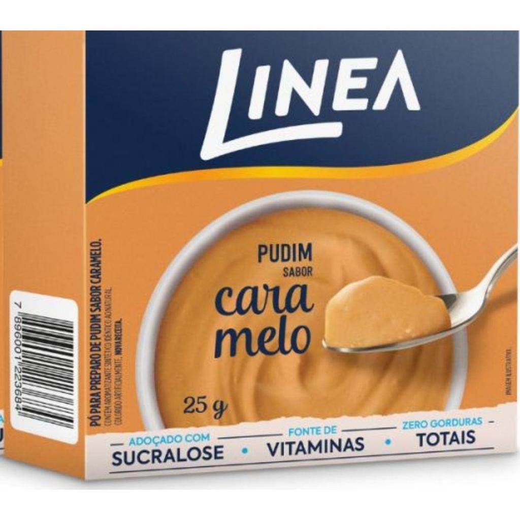 LINEA PUDIM EM PÓ CARAMELO 25G
