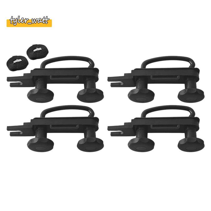 4 PCS Acessórios Para Bagagem De Teto De Carro Kit De Montagem De Van Caixa Suporte