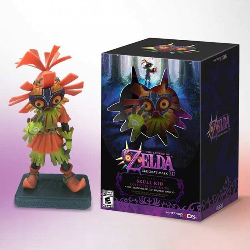 Figura De Anime The Legend of Zelda : Majora's Mask Toys Jogo Decoração Periférica Presente PVC 14cm Dê Um Colar De