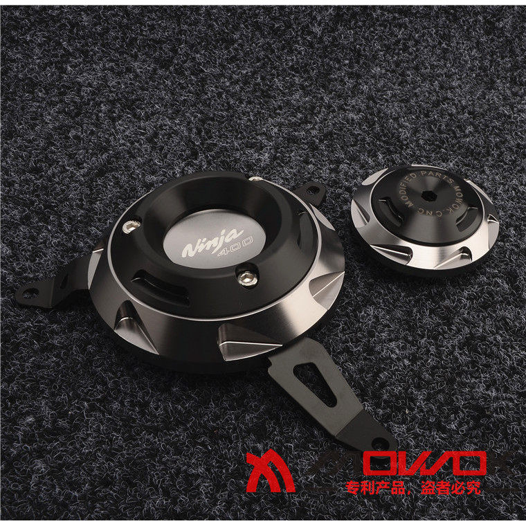 Adequado para Kawasaki Ninja NINJA400 Z400 18-24 modificado capa lateral do motor resistente a choques bola capa proteto