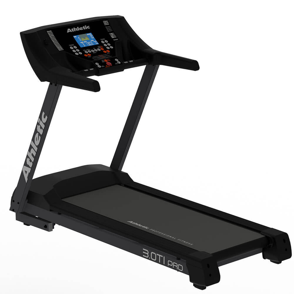 Esteira Profissional Athletic Amazon 3.0TI 25km/h Suporta150kg Inclinação Eletrônica 26 Programas