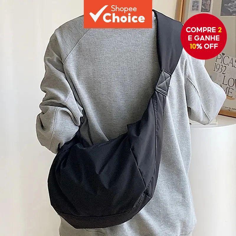 Nova Bolsa FashionNylon Hobo – De Ombro Espaçosa Feminina Crossbody Jovem Para Itens Essenciais No Verão ​ em Oferta na Shopee