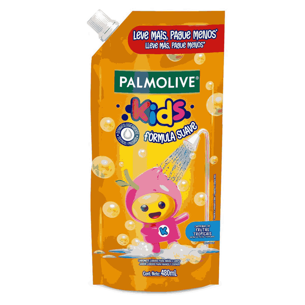 Sabonete Liquido Palmolive Kids Splashers 480ml