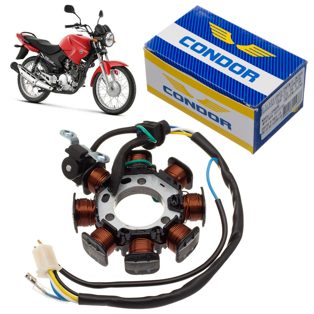 Estator Ybr 125 Ybr 125 Factor 125 2006 2007 2008 2009 2010