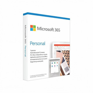 Microsoft Office 365 Personal MAC / PC (BOX) Licença anual