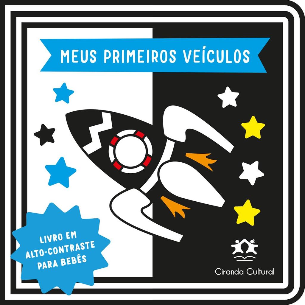 Meus Primeiros Veículos | Livro em Alto-contraste
