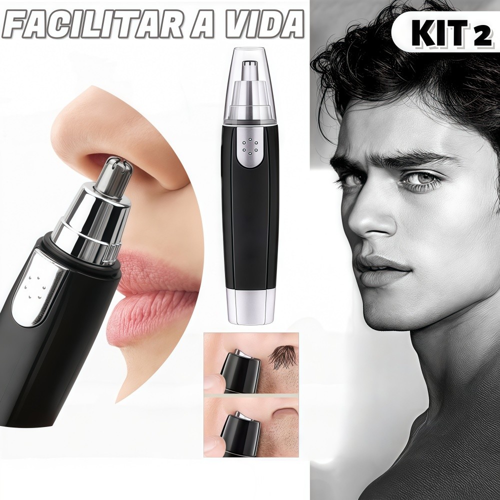 OFERTA DE NATAL! Aparador De Pelos Depilador De Nariz Máquina De Cortar De Tirar Pelos Do Nariz Elétrico Para Homem em Oferta na Shopee
