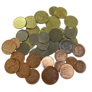 Moeda Antiga Cruzeiro Ano 1942 Á 1987 Unidade em Oferta na Shopee