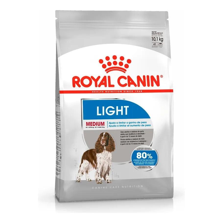 Ração Royal Canin Medium Light Cães Obesos Raça Média 10,1Kg