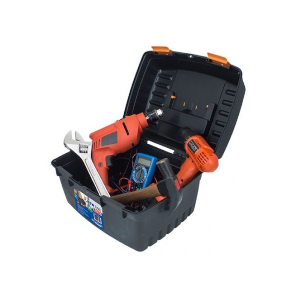 Detalhes do Maleta plástica para serra mármore e ferramentas 14' - NEW BOX 2030  - Arqplast