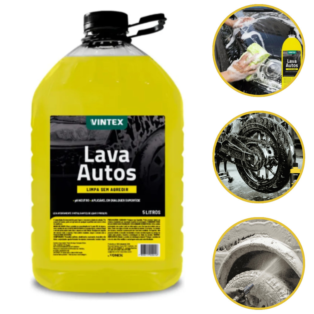 Shampoo Lava Autos 5L Vonixx