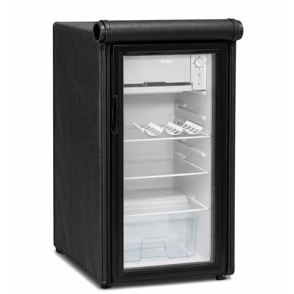 Capa Para Frigobar Philco 85 L - PFG105PG - Corino Preto