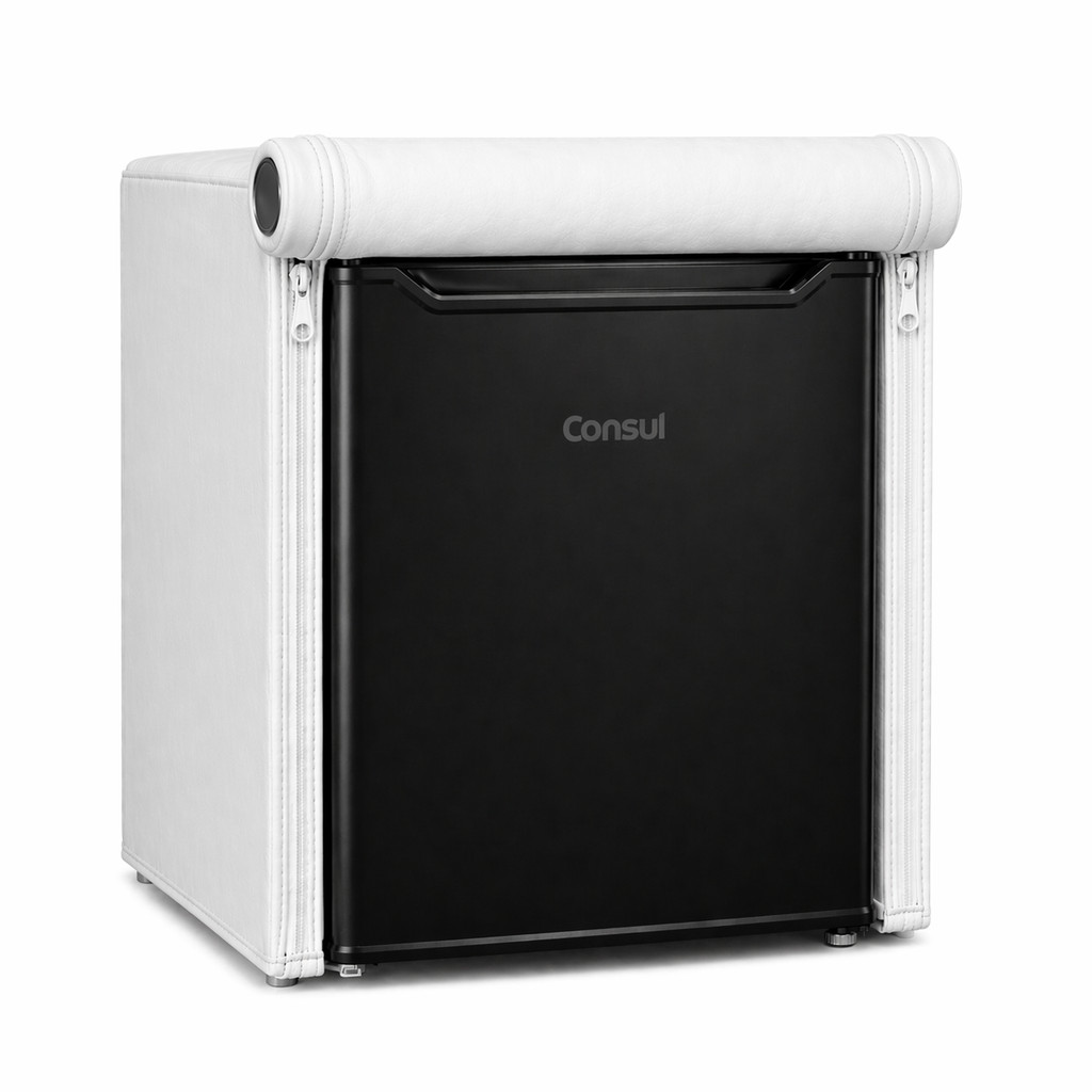 Capa Para Frigobar Consul 47L- CRC04AE - Corino Branco
