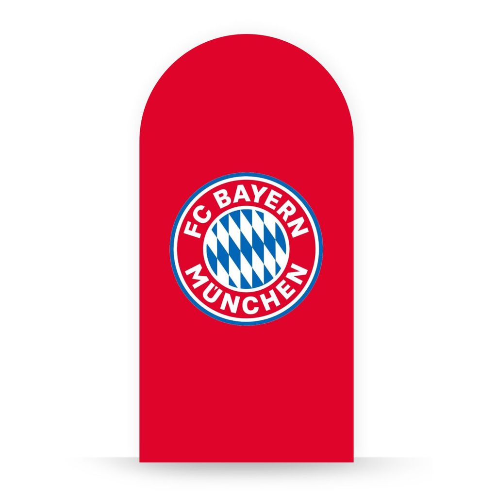 Painel de Festa Romano Bayern Munchen Munich Vermelho Escudo