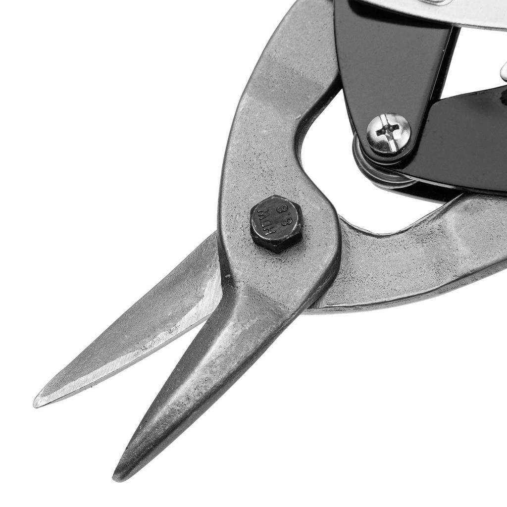 Tesoura Chapa Corte Reto 250mm Aço 45 Cabo Dupla Injeção MTX — imagem 2 de 2