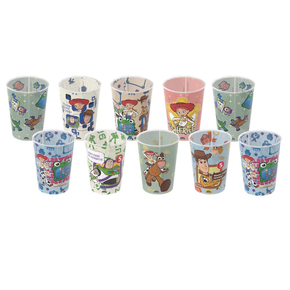 Kit 10 Copos Toy Story Woody Jessie Buzz Lembrancinha Aniversário Festa Presente Dia das Crianças Infantil Plasútil