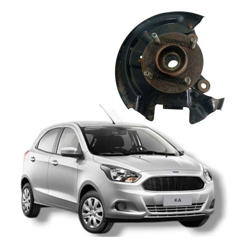 Montante Manga Eixo Dianteiro Direito Ford Ka 1.0 2017