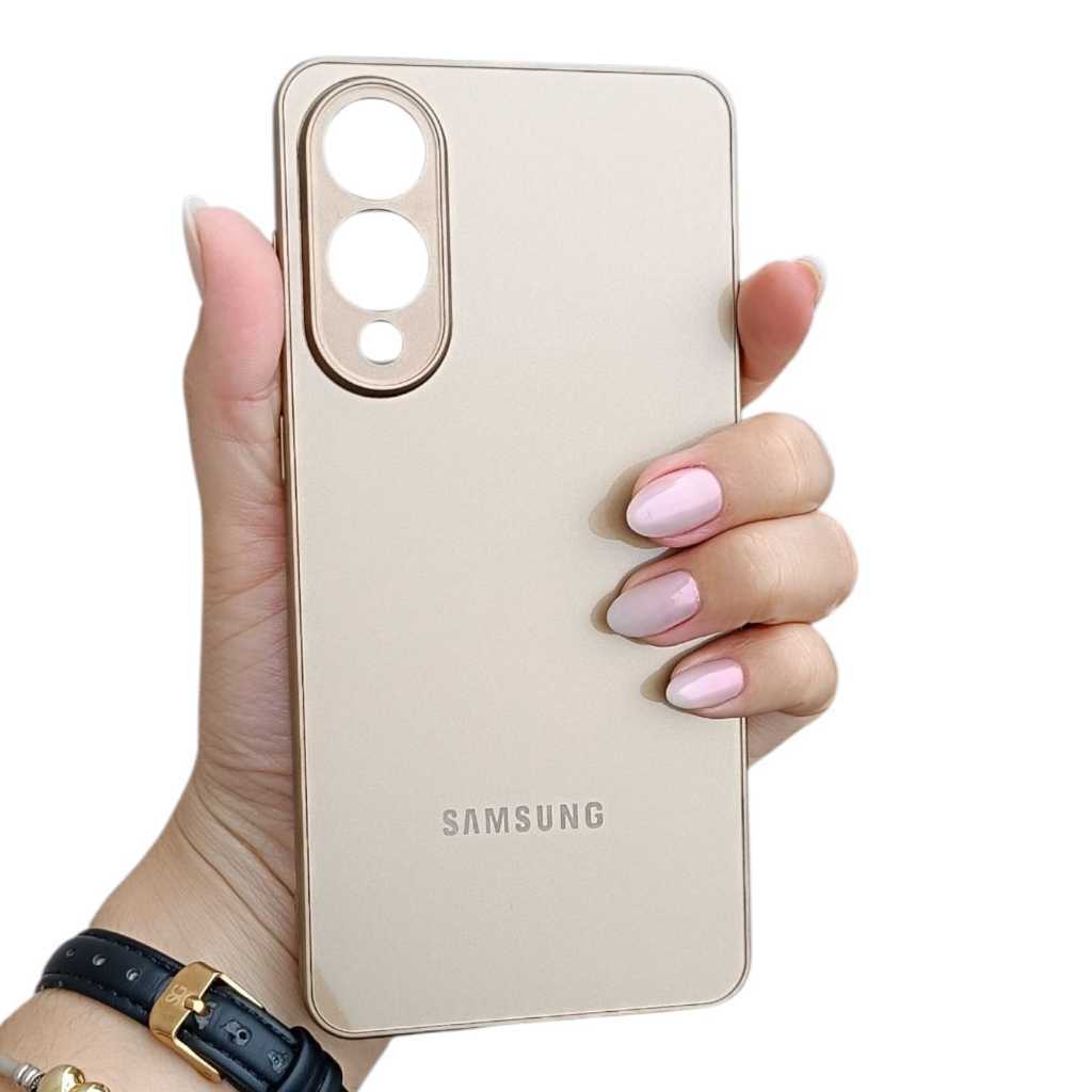 Capa Sansung Modelos do S25 S25PLUS  S25 EDGE S25FE E S25ULTRA Material Acrílico Espelhado Aveludado Por Dentro