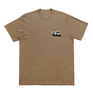 Camiseta QIX Street Cream Novidade Básica 100% Algodão Oversized em Oferta na Shopee