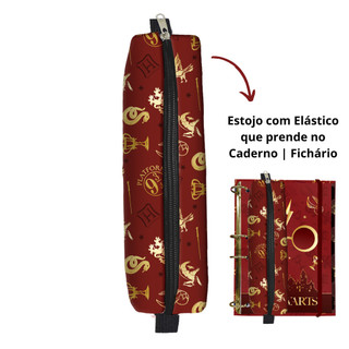 Estojo com Elástico Harry Potter - DAC