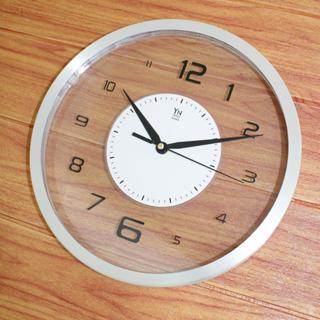 RELÓGIO DE PAREDE REDONDO TRANSPARENTE 30,2CM - YJH1602 em Oferta na Shopee