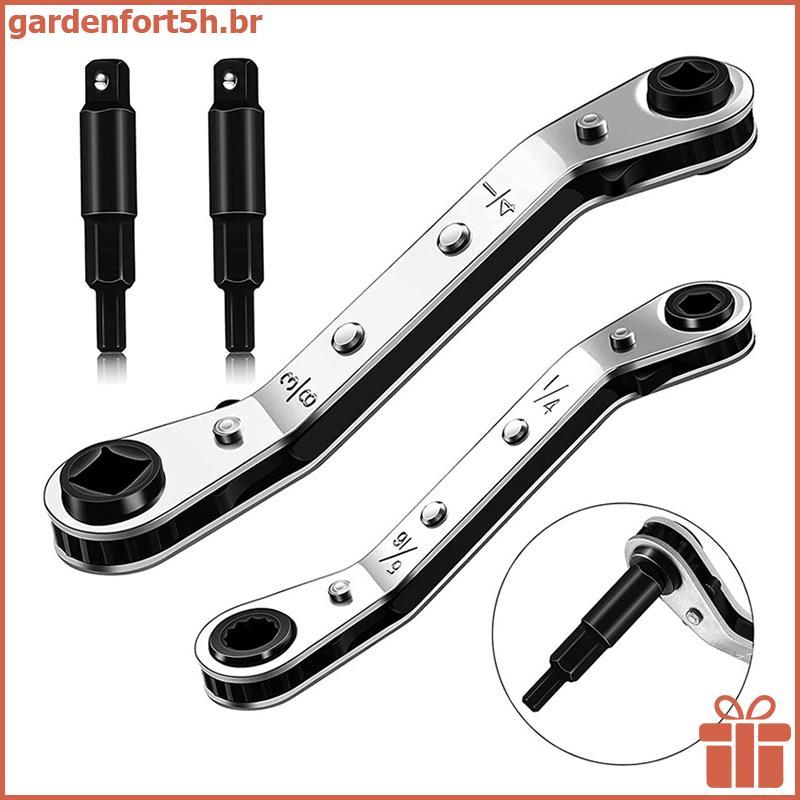 Ferramenta De Chave De Serviço GARDE , Conjunto Catraca De Válvula De Ar Condicionado Para Refrigeração E Reparo De Equi