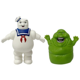 20261 peças do boneco articulado de PVC do personagem verde Marshmallow Man do anime Ghostbusters, versão Q, para decora