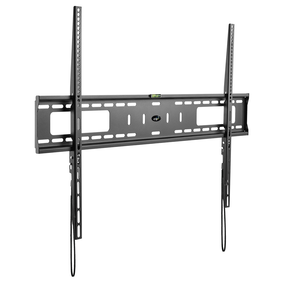 Suporte Fixo de Parede para TV, 55" a 100", Suporte Até 75kg, Preto, N01V8, ELG