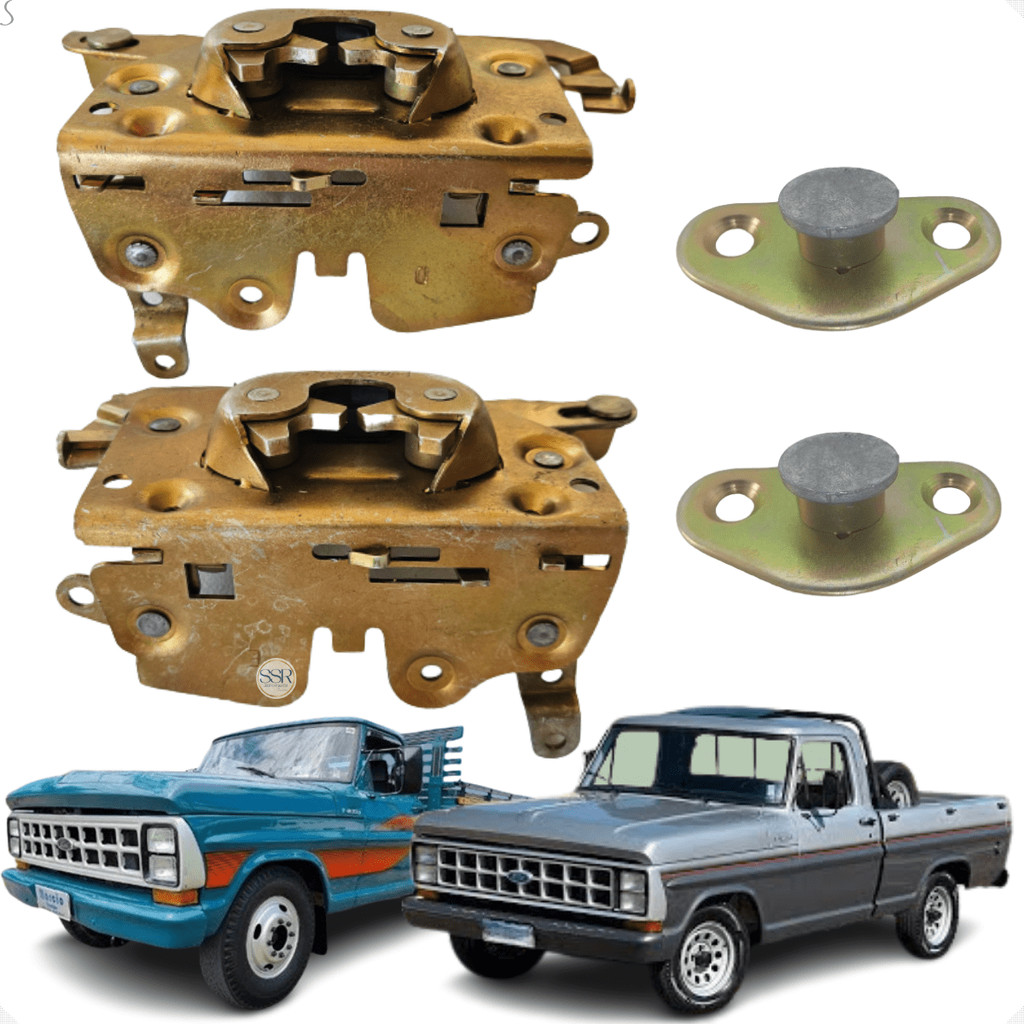 Kit Par Fechadura E Batente Da Porta Ford F1000 F4000 F11000 1972 A 1992