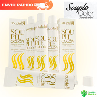 Coloração SoupleLiss Tintura Para Cabelo 60g em Oferta na Shopee